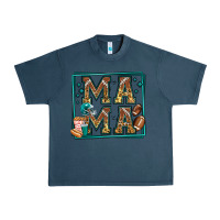 Midnight Navy american football mama Urban Heavy Tee - Jasminsmagicworld
