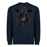 Navy black angus Heavyweight Sweatshirt - JahusDesignShop