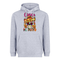 Heather Grey cinco de mayo Heavyweight Hoodie - LillyAllenDesigns