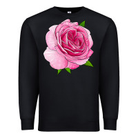 Black All Dressed Up Rose Premium Sweatshirt - LillyAllenDesigns