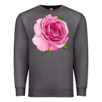 Charcoal Heather All Dressed Up Rose Premium Sweatshirt - LillyAllenDesigns