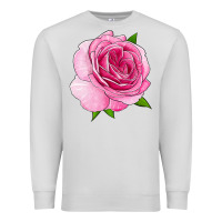 Dove Grey All Dressed Up Rose Premium Sweatshirt - LillyAllenDesigns