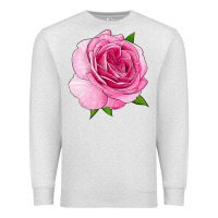 Oatmeal Heather All Dressed Up Rose Premium Sweatshirt - LillyAllenDesigns