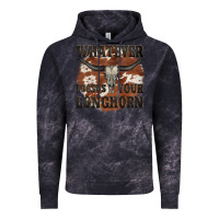 Cloud Black longhorn bullskull whatever lossos your longhorn Vintage Hoodie - JahusDesignShop