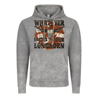 Cloud Rock longhorn bullskull whatever lossos your longhorn Vintage Hoodie - JahusDesignShop