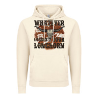 Vintage Artic longhorn bullskull whatever lossos your longhorn Vintage Hoodie - JahusDesignShop