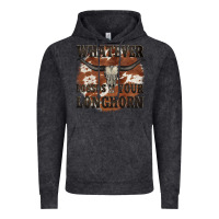 Vintage Black longhorn bullskull whatever lossos your longhorn Vintage Hoodie - JahusDesignShop