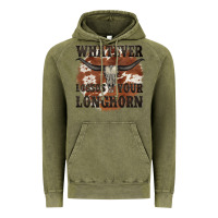 Vintage Olive longhorn bullskull whatever lossos your longhorn Vintage Hoodie - JahusDesignShop
