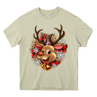 Mossy reindeer christmas Heavy Core Tee - Zillion Design Studio