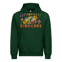Forest Green let them eat king cake Urban Hoodie - CowGirlArtShop