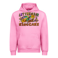 Fuchsia Pink let them eat king cake Urban Hoodie - CowGirlArtShop