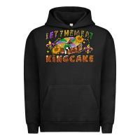 Pigment Black let them eat king cake Urban Hoodie - CowGirlArtShop