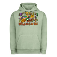 Pigment Oil Green let them eat king cake Urban Hoodie - CowGirlArtShop