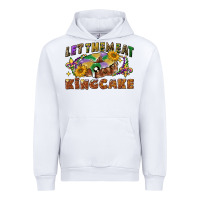 White let them eat king cake Urban Hoodie - CowGirlArtShop