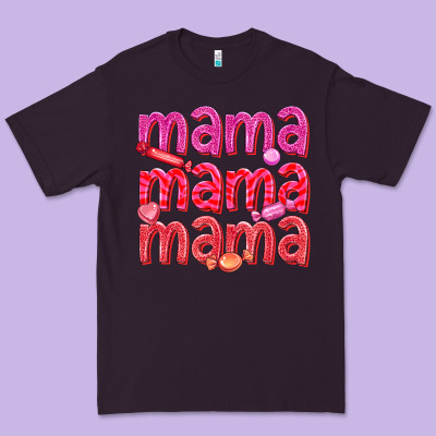 Premium Tee mama mama mama valentines day
