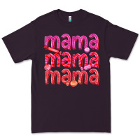 Plum mama mama mama valentines day Premium Tee - texasbilliewilder