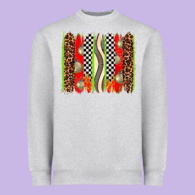Race Brushstrokes Heavyweight Sweatshirt Designed By Adodesignshop