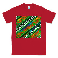 Red st patricks day leopard rainbow Classic Tee - Artiststas
