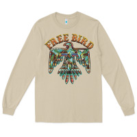 Mushroom free bird feathers thunderbird Long Sleeve Tee - BarkalooDesign