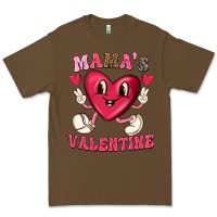 Cacao mamas valentine with cute heart Premium Tee - texasbilliewilder