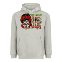 Moon Dust the most chingona thing you can be is yourself sug Heavyweight Hoodie - LillyAllenDesigns