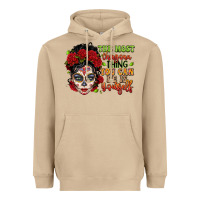 Mushroom the most chingona thing you can be is yourself sug Heavyweight Hoodie - LillyAllenDesigns
