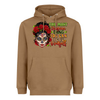 The Most Chingona Thing You Can Be Is Yourself Sug Heavyweight Hoodie | Teevron