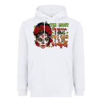 White the most chingona thing you can be is yourself sug Heavyweight Hoodie - LillyAllenDesigns