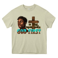 Mossy a wise man puts god first Heavy Core Tee - texasbilliewilder