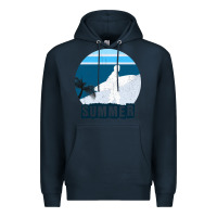 Navy Summer Surf Premium Hoodie - Bettercallsaul