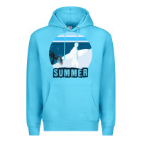 Ocean Blue Summer Surf Premium Hoodie - Bettercallsaul