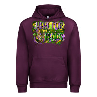 Mauve Wine here for the beads Urban Hoodie - CowGirlArtShop