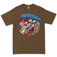 Cacao American babe Premium Tee - Zillion Design Studio