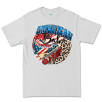 Dove Grey American babe Premium Tee - Zillion Design Studio