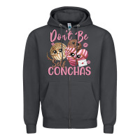 Smoke don't be self conchas Zipper Hoodie - MaliasSmallBusiness