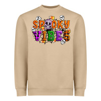 Spooky Vibes Heavyweight Sweatshirt | Teevron