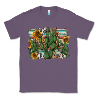 Lavender serape sunflowers cactus Classic Tee - AdoDesignShop
