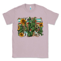 Lilac serape sunflowers cactus Classic Tee - AdoDesignShop