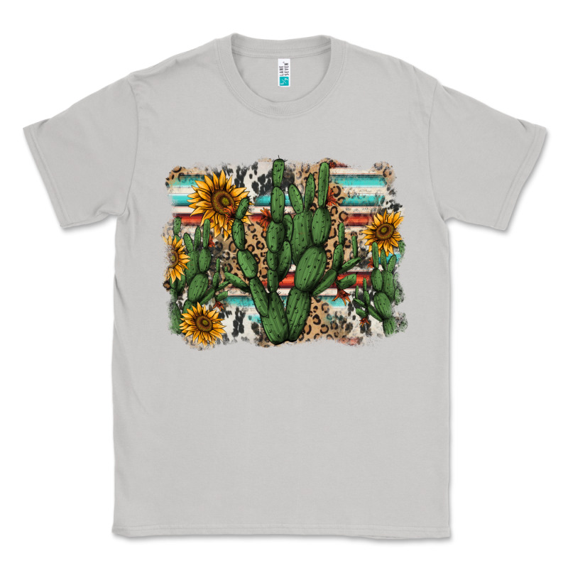 Serape Sunflowers Cactus Classic Tee by AdoDesignShop | Teevron