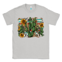 Moon Dust serape sunflowers cactus Classic Tee - AdoDesignShop