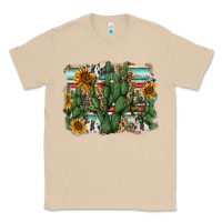 Mushroom serape sunflowers cactus Classic Tee - AdoDesignShop