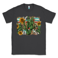 Smoke serape sunflowers cactus Classic Tee - AdoDesignShop