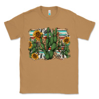 Toasted Coconut serape sunflowers cactus Classic Tee - AdoDesignShop