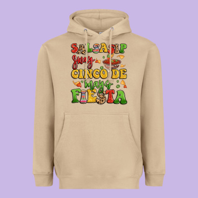 Salsasip Sway Cinco De Mayo Fiesta Heavyweight Hoodie Designed By Lillyallendesigns