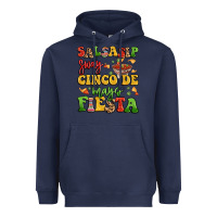 Navy salsasip sway cinco de mayo fiesta Heavyweight Hoodie - LillyAllenDesigns