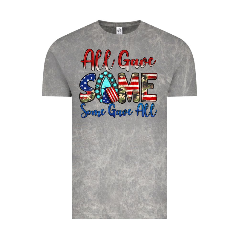 All Gave Some Some Gave All Vintage Tee by JahusDesignShop | Teevron