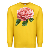 Lemon America Rose Premium Sweatshirt - LillyAllenDesigns