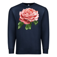 Navy America Rose Premium Sweatshirt - LillyAllenDesigns