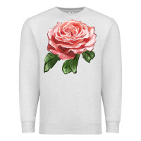 Oatmeal Heather America Rose Premium Sweatshirt - LillyAllenDesigns