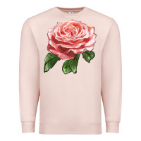 Pale Pink America Rose Premium Sweatshirt - LillyAllenDesigns
